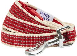 Dogs & Cats & Co. Polyester 3M Reflective Dog Leash, Burgundy Red, Small: 5-ft long, 3/4-in wide