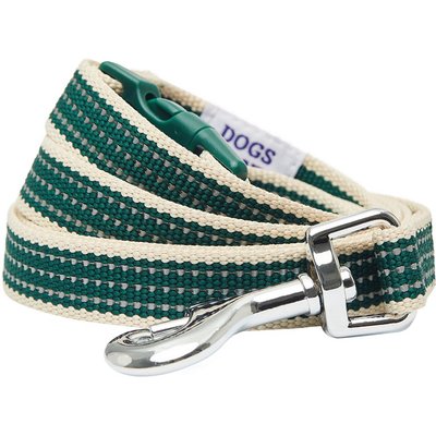 Dogs & Cats & Co. Dogs & Cats & Co. Polyester 3M Reflective Dog Leash, Dark Green, Medium: 5-ft long, 5/8-in wide