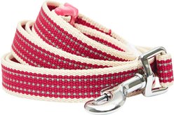 Dogs & Cats & Co. Polyester 3M Reflective Dog Leash, Rosy Pink, Medium: 5-ft long, 5/8-in wide