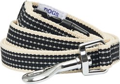 Dogs & Cats & Co. Polyester 3M Reflective Safety Dog Leash, True Black, Medium: 5-ft long, 5/8-in wide