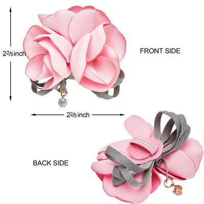 Show full view: Dogs & Cats & Co. Polyester Safety Breakaway with Bell Cat Collar, Floral Lavender, One Size: 13-in neck, 3/8-in wide slide 4 of 4