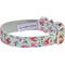 Show in main carousel: Dogs & Cats & Co. Rose Flower Polyester Dog Collar, Ashy Beige, Medium: 16.5-in neck, 3/4-in wide slide 4 of 7
