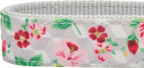 Show full view: Dogs & Cats & Co. Rose Flower Polyester Dog Collar, Creamy Beige, Large: 20.5-in neck, 1-in wide slide 5 of 7