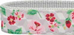 Dogs & Cats & Co. Rose Flower Polyester Dog Collar, Creamy Beige, Small: 12.5-in neck, 5/8-in wide slide 2 of 6