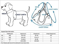 Dogs & Cats & Co. Soft Fabric Adjustable Comfortable Fit Vest Dog Harness, Floral Beige, Medium: 22 to 26-in chest slide 2 of 7