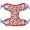 Show in main carousel: Dogs & Cats & Co. Soft Fabric Adjustable Comfortable Fit Vest Dog Harness, Poppy Flower Turquoise, Medium: 22 to 26-in chest slide 6 of 7