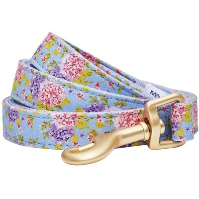 Dogs & Cats & Co. Dogs & Cats & Co. Spring Blossom Polyester Dog Leash, Lavender, Large: 4-ft long, 1-in wide