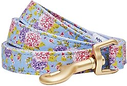 Dogs & Cats & Co. Spring Blossom Polyester Dog Leash, Lavender, Medium: 5-ft long, 5/8-in wide