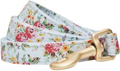 Dogs & Cats & Co. Spring Blossom Polyester Dog Leash, Turquoise, Large: 4-ft long, 1-in wide