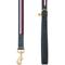 Show in main carousel: Dogs & Cats & Co. Tricolor Striped Suede Leather & Polyester Dog Leash, Navy Blue, Large: 6-ft long, 1-in wide slide 3 of 4