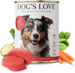 Dog's Love Super Premium Natural Single Protein Limited Ingredient Adult Classic Beef Canned Dog Food, 14.1-oz can, 6 count slide 1 of 9