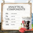 Show in main carousel: Dog's Love Super Premium Natural Single Protein Limited Ingredient Adult Classic Beef Canned Dog Food, 14.1-oz can, 6 count slide 7 of 10