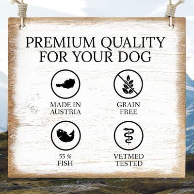 Show full view: Dog's Love Super Premium Natural Single Protein Limited Ingredient Adult Classic Fish Canned Dog Food, 14.1-oz can, 6 count slide 9 of 10