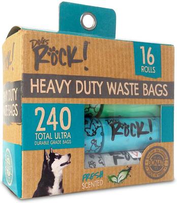 Show full view: Dogs Rock Bone & Paw Dog Waste Bag, 240 count slide 3 of 9