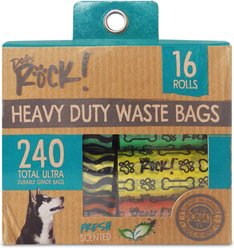 Dogs Rock Powder Dog Waste Bag, 240 count