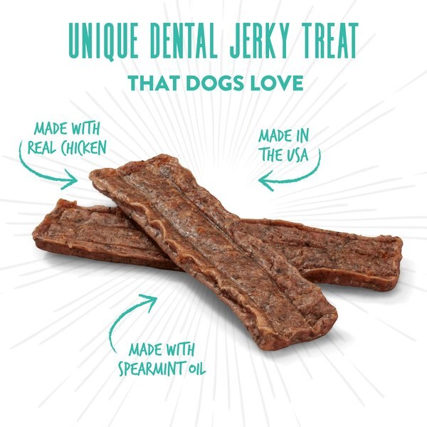 Dogswell Dental Jerky Chicken Recipe Grain-Free Dog Treats
