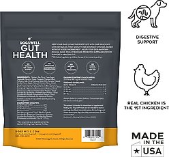 Dogswell Gut Health Slices Chicken Functional Soft & Chewy Dog Treats, 8-oz bag slide 2 of 7
