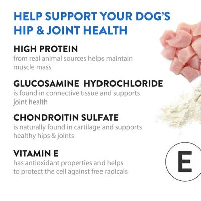 Show full view: Dogswell Hip & Joint Jerky Chicken Recipe Grain-Free Dog Treats, 4-oz bag slide 5 of 10