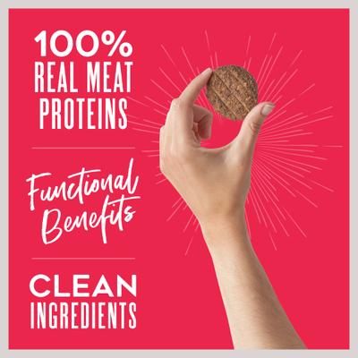 Show full view: Dogswell Hip & Joint Slices Functional Beef Soft & Chewy Dog Treats, 8-oz bag slide 6 of 9