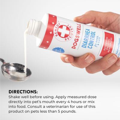 Show full view: Dogswell Remedy+Recovery Diarrhea Control for Dogs & Cats, 8-fl oz bottle slide 4 of 7