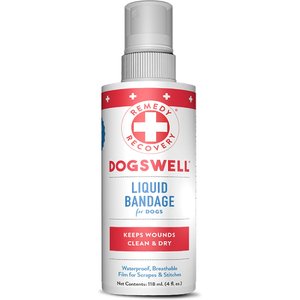 Dogswell Remedy+Recovery Liquid Bandage for Dogs, 4-fl oz bottle
