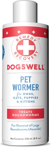 Dogswell® Remedy + Recovery® Pet Wormer for Dogs Cats Puppies & Kittens (8 oz)