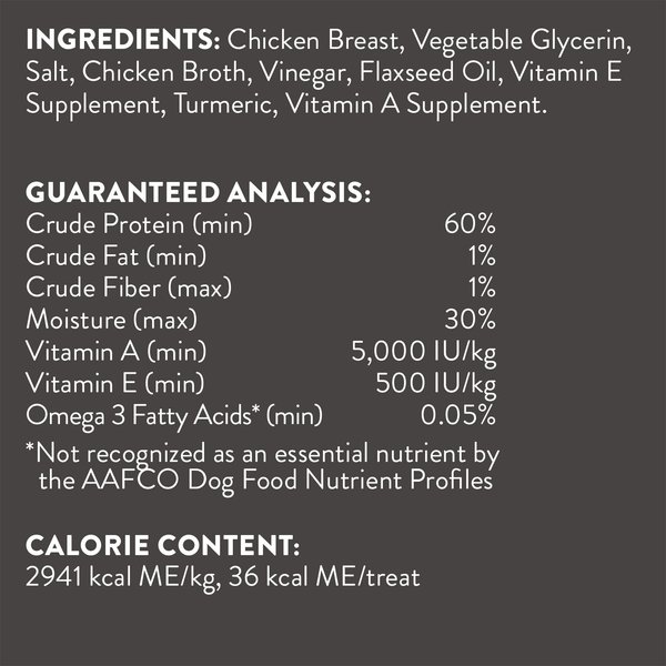 Show full view: Dogswell Tenders Immune System Chicken Recipe Grain-Free Dog Treats, 15-oz bag slide 4 of 9