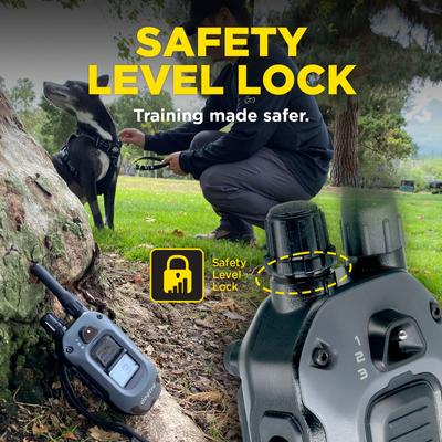 Show full view: Dogtra 280X 1/2 Mile IPX9K Waterproof Vibration & Tone Remote Dog Training Collar, Black, 10-in neck, 3/4-in wide slide 5 of 10