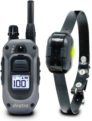 Show full view: Dogtra 280X 1/2 Mile IPX9K Waterproof Vibration & Tone Remote Dog Training Collar, Black, 10-in neck, 3/4-in wide slide 2 of 10