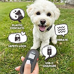 Dogtra CUE Gen 2 Waterproof Vibration Customizable Remote Dog Training Collar, Grey slide 2 of 9