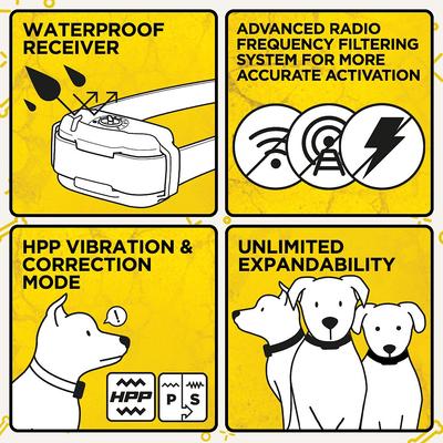 Show full view: Dogtra E-FENCE 3500 Containment System in-Ground Wired Fence with Rechargeable Wireless Collar, Black slide 4 of 11