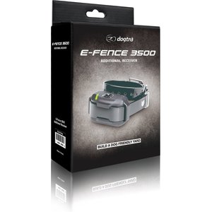 Dogtra EF3500 Electronic Dog Fence System Additional Receiver, Black