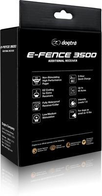 Show full view: Dogtra EF3500 Electronic Dog Fence System Additional Receiver, Black slide 3 of 10