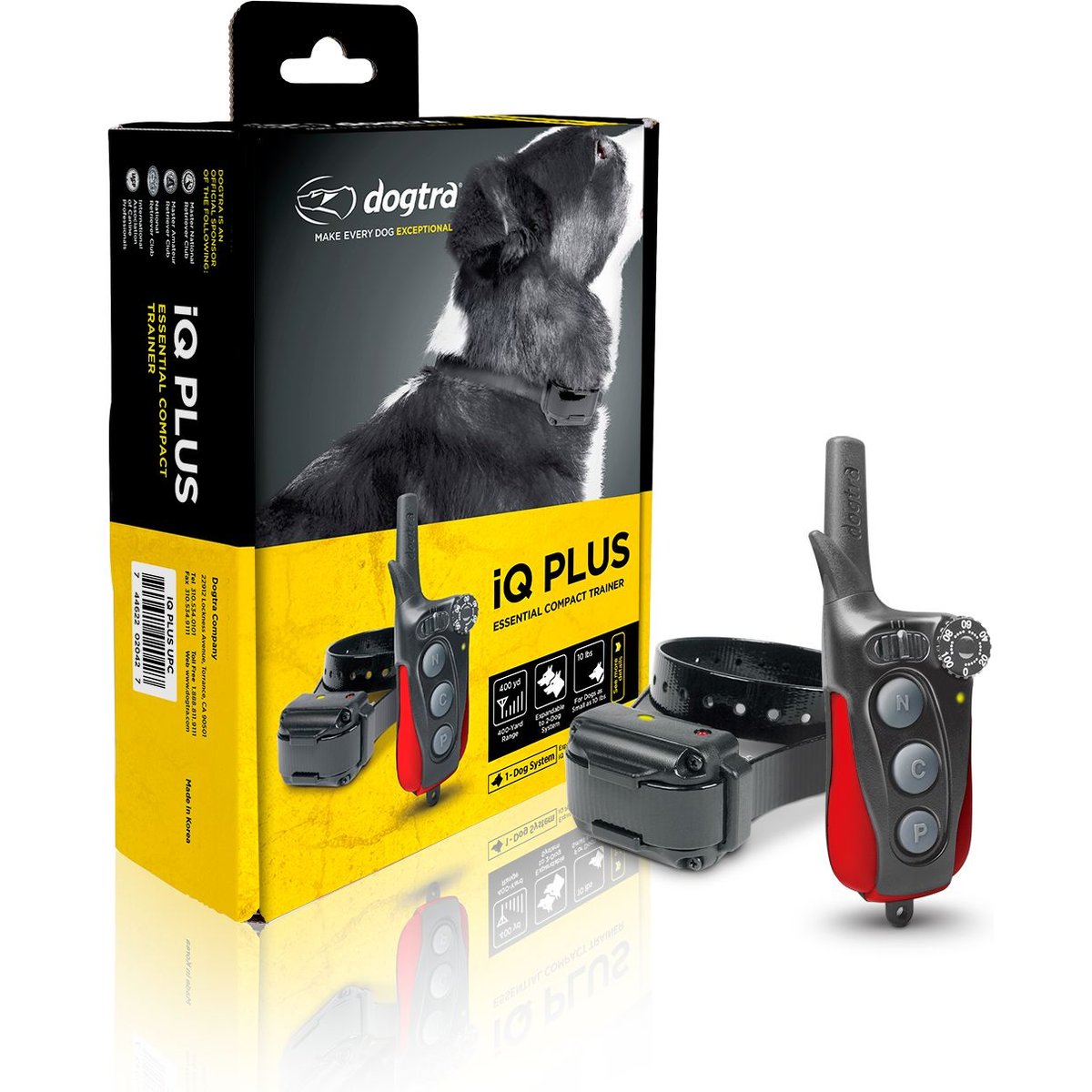 Dogtra iQ Plus Dog Training Collar, Black