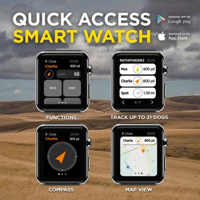 Show full view: Dogtra Pathfinder 2 GPS & Dog Tracking Remote Training Collar System, Orange slide 8 of 12