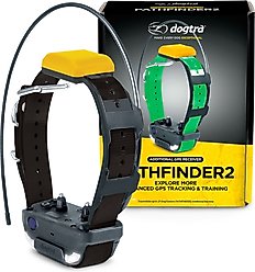 Dogtra Pathfinder 2 Remote Dog Training & GPS Additional Receiver Collar, Black slide 2 of 9