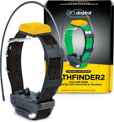 Show full view: Dogtra Pathfinder 2 Remote Dog Training & GPS Additional Receiver Collar, Black slide 2 of 11