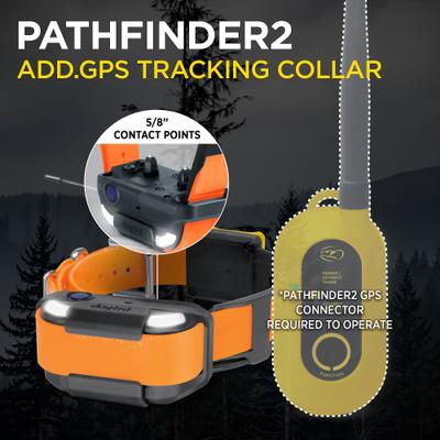 Show full view: Dogtra Pathfinder 2 Remote Dog Training & GPS Additional Receiver Collar, Black slide 5 of 11