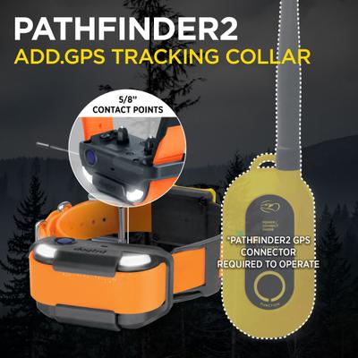 Show full view: Dogtra Pathfinder 2 Remote Dog Training & GPS Additional Receiver Collar, Green slide 5 of 11