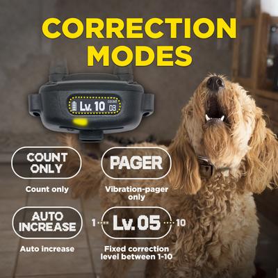 Show full view: Dogtra Smart NoBark IPX9K Waterproof Anti-Bark No Whining & Howling Dog Training Collar, 1 count slide 8 of 10