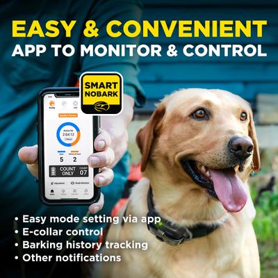 Show full view: Dogtra Smart NoBark IPX9K Waterproof Anti-Bark No Whining & Howling Dog Training Collar, 1 count slide 7 of 10