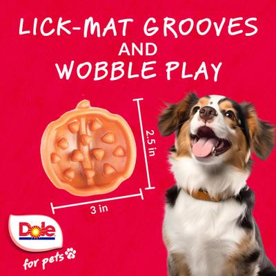 Show full view: Dole Molded Pumpkin Flavored Soft & Chewy Dog Treats, 8-oz bag slide 5 of 7