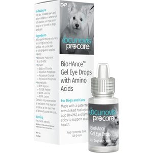 Domes Pharma Ocunovis ProCare BioHance Eye Drops for Dogs & Cats, 5-ml bottle