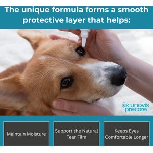 Domes Pharma Ocunovis ProCare BioHance Eye Drops for Dogs & Cats, 5-ml bottle