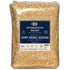 Dominion Hemp Small Pet Hemp Bedding, 30-qt