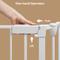 Show in main carousel: DOMIPET 5 Panel Metal Fireplace Fence Pressure Mounted Dog Gate, 128-in, White slide 5 of 8
