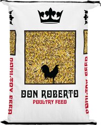 Don Roberto Cracked Corn 14% Protein Gamebird & Poultry Grain Feed, 50-lb bag