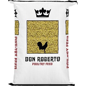 Don Roberto Feather & Egg Mini Pellet Chicken Feed, 50-lb bag