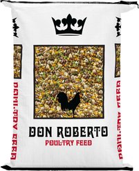 Don Roberto La Cuida 22% Protein Gamebird & Poultry Grain Feed, 25-lb bag