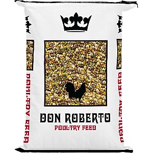 Don Roberto La Cuida 22% Protein Gamebird & Poultry Grain Feed, 25-lb bag
